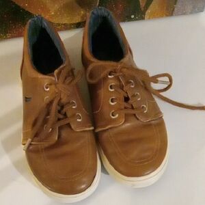 Nautica Kids Brown Dress Shoes